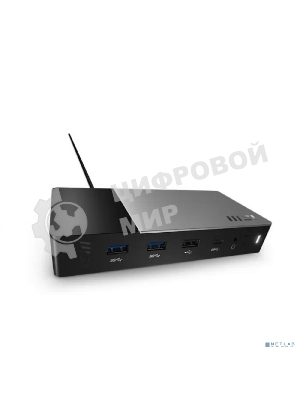 USB-концентратор MSI USB-C Docking Station Gen 2/1xType-C(USB3.2Gen2/DP)/1xType-C USB3.2Gen2/2xType-A USB3.2Gen2/1xType-A USB2.0/1xHDMI2.1/1xDP/1xRJ45/1xComboJack/150W adapter