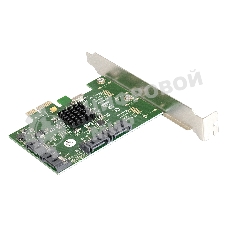 Контроллер ExeGate EXE-503 PCI-E 2.0, SATA3 6Gb/s, 4 int (OEM)