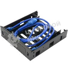 Панель с двумя портами USB 3.0 в слот 5.25 компьютерного корпуса и слот 1x3.5/2x2.5 CMU3-B5