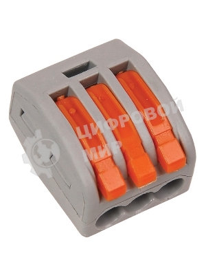 Строительно-монтажная клемма СМК 222-413 IEK