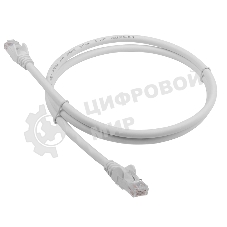 Патч-корд LANMASTER LSZH UTP cat.6, 3.0 м, серый