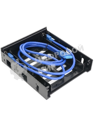 Панель с двумя портами USB 3.0 в слот 5.25 компьютерного корпуса и слот 1x3.5/2x2.5 CMU3-B5