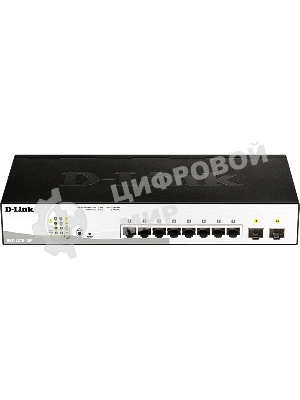 Коммутатор D-Link DGS-1210-10P/F3A 8G управляемый