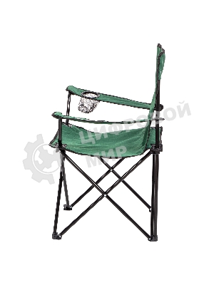 Стул складной Palisad Camping с подлокотниками и подстаканниками 81х51х86 см
