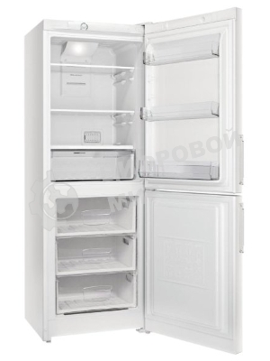 Холодильник Stinol STN 167 белый двухкамерный 181/75л морозилка снизу, No Frost