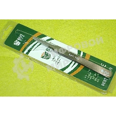 Пинцет Best BST-13С прямой скругленный 120 мм