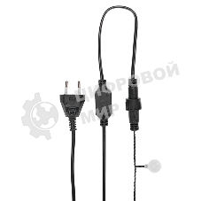 Гирлянда Neon-night Шарики Ø25 мм, 5 м, темно-зеленый ПВХ, 25 диодов, цвет RGb