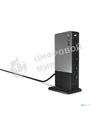 USB-концентратор MSI USB-C Docking Station Gen 2/1xType-C(USB3.2Gen2/DP)/1xType-C USB3.2Gen2/2xType-A USB3.2Gen2/1xType-A USB2.0/1xHDMI2.1/1xDP/1xRJ45/1xComboJack/150W adapter