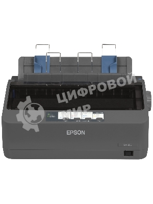 Принтер матричный Epson LX-350 (C11CC24031/C11CC24032), (А4, 357 cps (12 cpi), USB, LPT, COM)