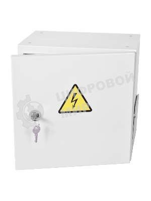 Шкаф ЭКОНОМ уличный всепогодный настенный укомплектованный (В500 Ш500 Г250), комплектация T1-IP54