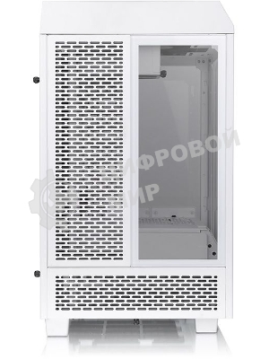 Компьютерный корпус Thermaltake The Tower 100 Snow CA-1R3-00S6WN-00/White/Win/SPCC/Tempered Glass*3