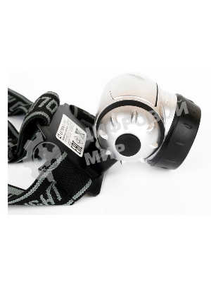 Фонарь ULTRAFLASH LED5353налобн металлик 19led 4 реж 3xr03 пласт коробка