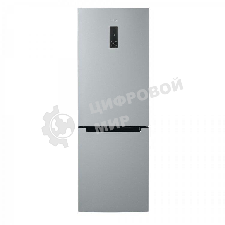 Холодильник Бирюса Б-M920NF металлик двухкамерный 210/100 л морозилка снизу, No Frost