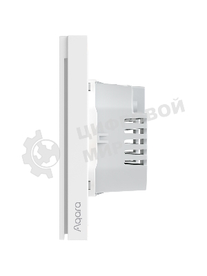 Выключатель умный Aqara Smart wall switch H1 (with neutral, double rocker) WS-EUK04