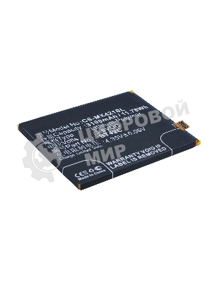 Аккумулятор CS-MX421SL BT42C для Meizu M2 Note 3.8V, 3100mAh, 11.78Wh