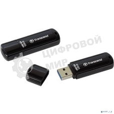 Флешка USB Transcend JetFlash 700 (TS128GJF700), 128Gb, USB 3.0, R/W 70/30, черный