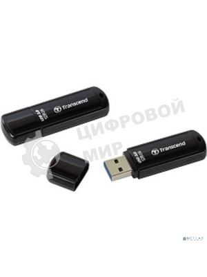 Флешка USB Transcend JetFlash 700 (TS128GJF700), 128Gb, USB 3.0, R/W 70/30, черный
