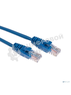 Патч-корд U/UTP Rexant cat.6, RJ45-RJ45, неэкранированный, 26AWG, LSZH, синий, 0.5 м