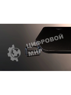 Стол игровой Cactus CS-GMD-BK-RGb столешница МДФ, черный каркас черный 136x60x75 см