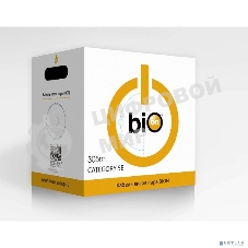 Кабель витая пара Bion BCL-F5451-301 F/UTP, кат.5e, 4x2x0,51мм AWG 24, CCA, одножильный, PE, для внешней прокладки, 305м, черный