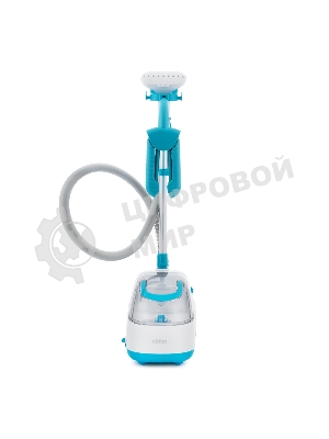 Отпариватель Kitfort КТ-957 белый/бирюзовый, 1500 Вт, 25 г/мин, 1900 мл