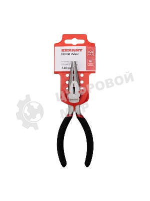Тонкогубцы Rexant 160 мм, обливные рукоятки