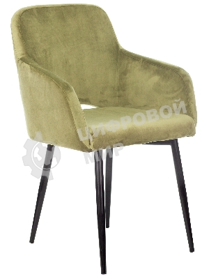 Кресло Бюрократ CH-380F фисташковый, ткань, 120 кг, механизм качания