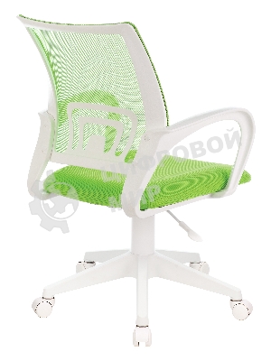 Кресло Бюрократ CH-W695NLT TW-03A TW-18 салатовый, сетка/ткань, 120 кг, механизм качания