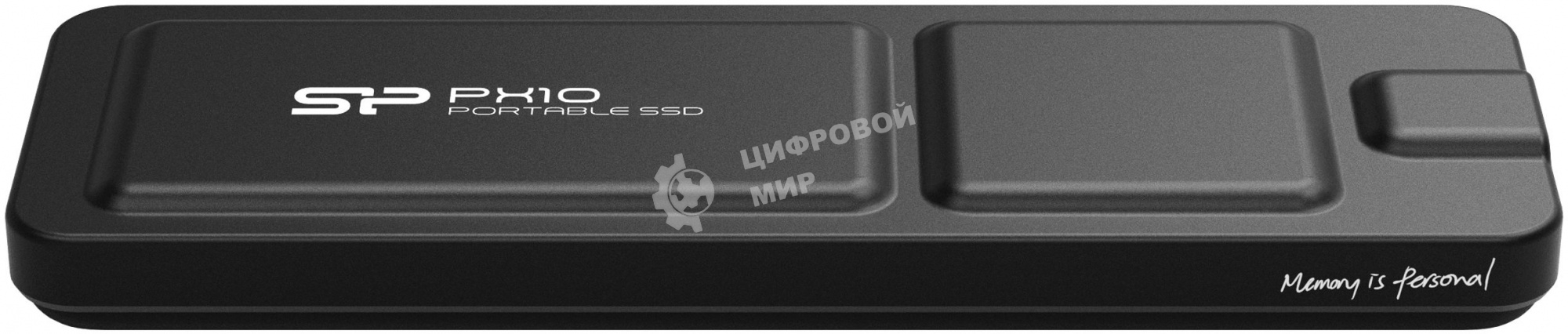 Внешний SSD 1Tb Silicon Power PX10, External, USB TypeC 3.2, черный, read/write 1050/1050 Mb/s