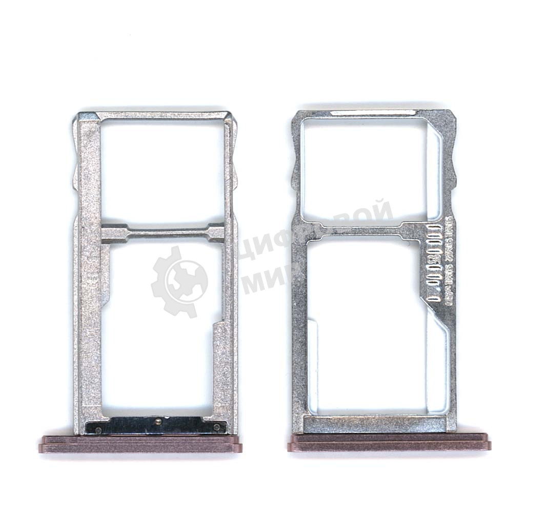 Лоток для SIM-карты Meizu U10 розовый