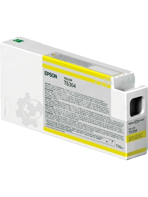 Картридж струйный Epson C13T636400 желтый (700 мл) для Stylus 7700, 7890, 7900, 9700, 9890, 9900, WT7900