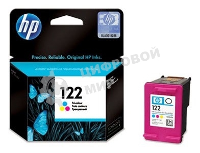 Картридж струйный HP 122 CH562HE многоцветный для HP DJ 1050A/2050A/3000 (100 стр.)