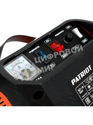 Устройство пуско-зарядное PATRIOT BCT-10 Boost 220В±15% 200Вт 12В зарядmax8.5А 20-100А/ч 4.3кг