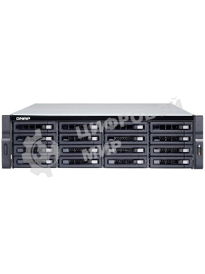 Сетевое хранилище без дисков SMB QNAP TS-1673AU-RP-16G NAS 16 HDD trays, 2x 2.5 GbE, rackmount, 2 PSU. 4-core AMD V1500B 2,2 GHz,RAM 16 Gb (1 x 16 GB) up to 32 Gb (2 x 16 GB). W/o rail kit RAIL-B02