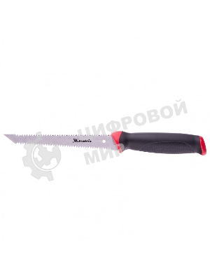 Ножовка Matrix по гипсокартону, 180 мм, две рабочие кромки полотна, двухкомпонентная рукоятка