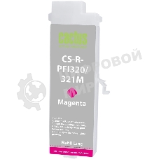 Картридж перезаправляемый струйный Cactus CS-R-PFI321SET-CHIP набор 5шт.упак. для Canon imagePROGRAF TM-250/255/350/355 с чипом