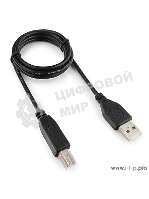 Кабель Гарнизон Кабель USB 2.0, AM/BM, 1.8м, пакет (GCC-USB2-AMBM-1.8M)