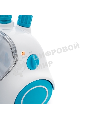 Отпариватель Kitfort КТ-957 белый/бирюзовый, 1500 Вт, 25 г/мин, 1900 мл