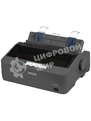 Принтер матричный Epson LX-350 (C11CC24031/C11CC24032), (А4, 357 cps (12 cpi), USB, LPT, COM)