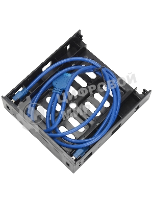 Панель с двумя портами USB 3.0 в слот 5.25 компьютерного корпуса и слот 1x3.5/2x2.5 CMU3-B5