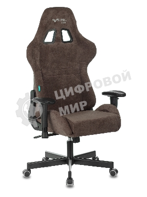 Кресло Бюрократ VIKING KNIGHT LT10 FABRIC коричневый, ткань, 120 кг, механизм качания