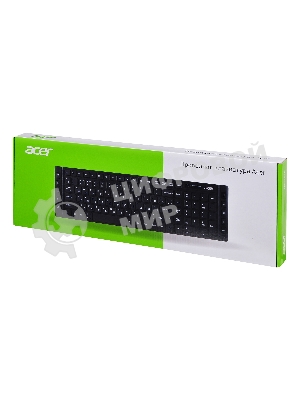 Клавиатура проводная Acer OKW010 ZL.KBDEE.002, USB, черный