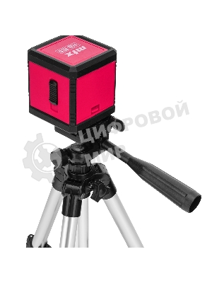 Лазерный уровень MTX XQB RED Pro SET, 10 м, красный луч, батарейки, штатив