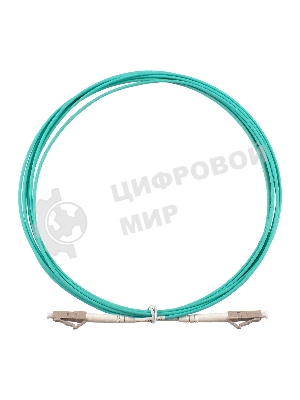 Патч-корд волоконно-оптический ExeGate FC-S-503-LC-LC-3M-LSZH (Шнур ВО MM 50/125 (OM3), LC/UPC-LC/UPC, Simplex, LSZH, 3м)