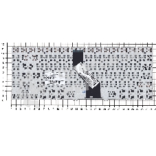 Клавиатура для ноутбука Acer Aspire V5-473G черная