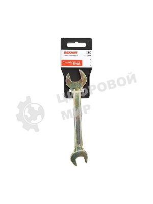 Ключ гаечный рожковый Rexant 14х17 мм, желтый цинк