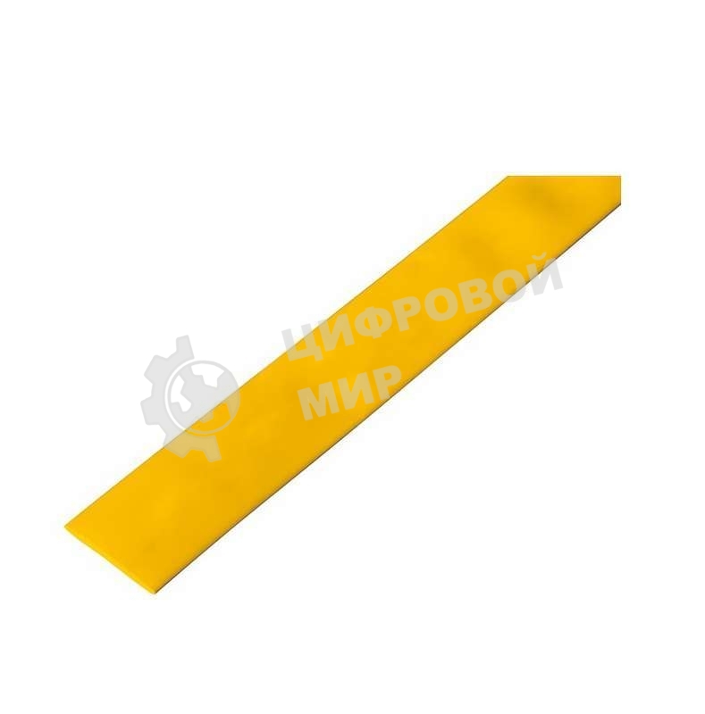 Трубка термоусадочная Rexant 30.0/15.0 1 м желтый