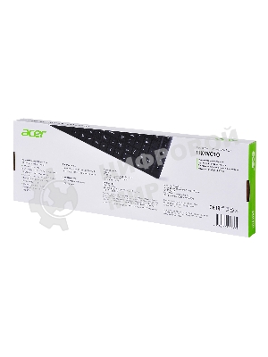 Клавиатура проводная Acer OKW010 ZL.KBDEE.002, USB, черный