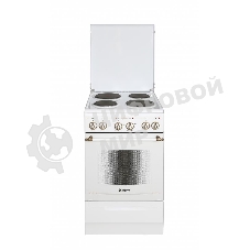 Плита электрическая Gefest ЭП Н Д 5140-01 0121 белый, конфорок 4 шт, духовка 55 л, 50 см x 85 см x 58.5 см