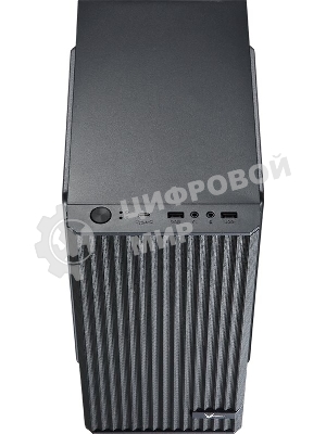 Компьютерный корпус AeroCool/Formula Air Mesh G1 черный без БП mATX 1x80мм 2xUSB 2.0 1xUSB3.1 audio bott PSU